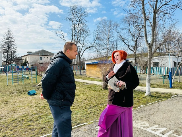 Исполняющий обязанности главы Новотитаровского сельского поселения Семен Васильченко посетил Детский сад №16 и Детский сад №63