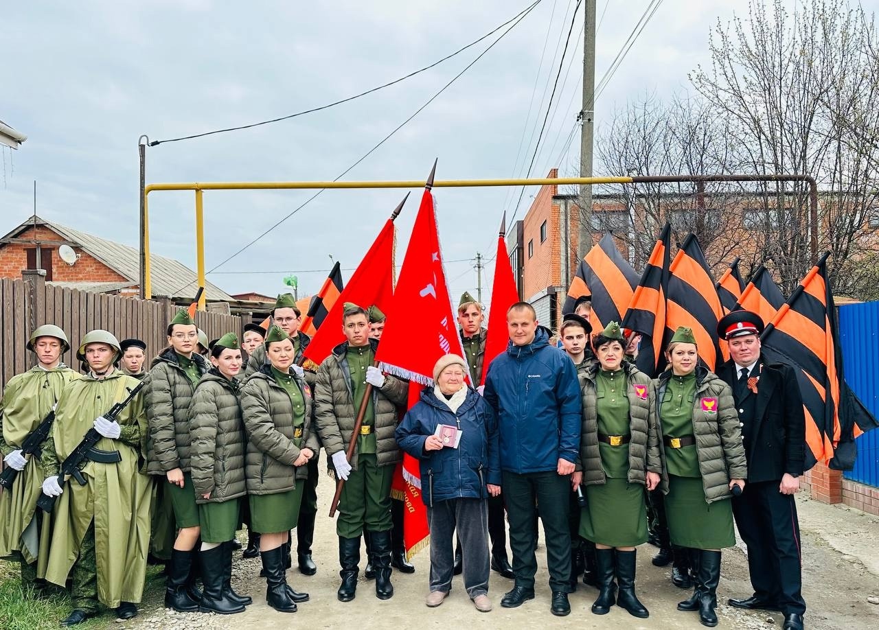 В Новотитаровском сельском поселении состоялось торжественное вручение юбилейных медалей в честь 80-летия Победы
