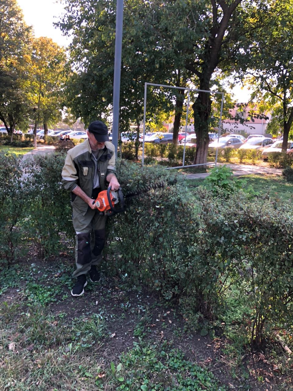 Мероприятие выполнено в рамках сезонного ухода за зелёными насаждениями ,с целью улучшения их состояния и поддержания благоустройства территории