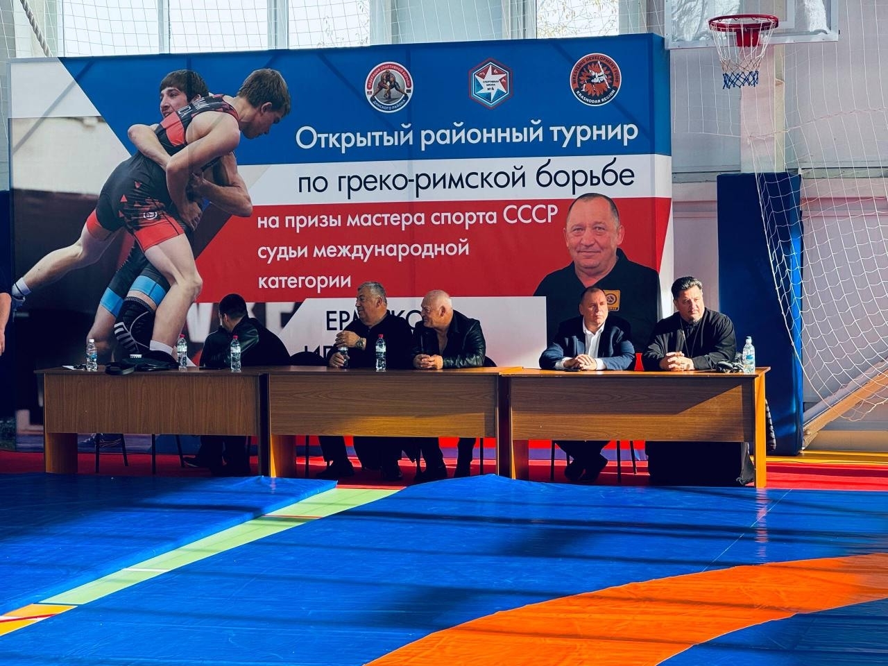 Благочинный Церквей 15-го Динского районного округа принял участие в торжественном открытии районного турнира по греко-римской борьбе