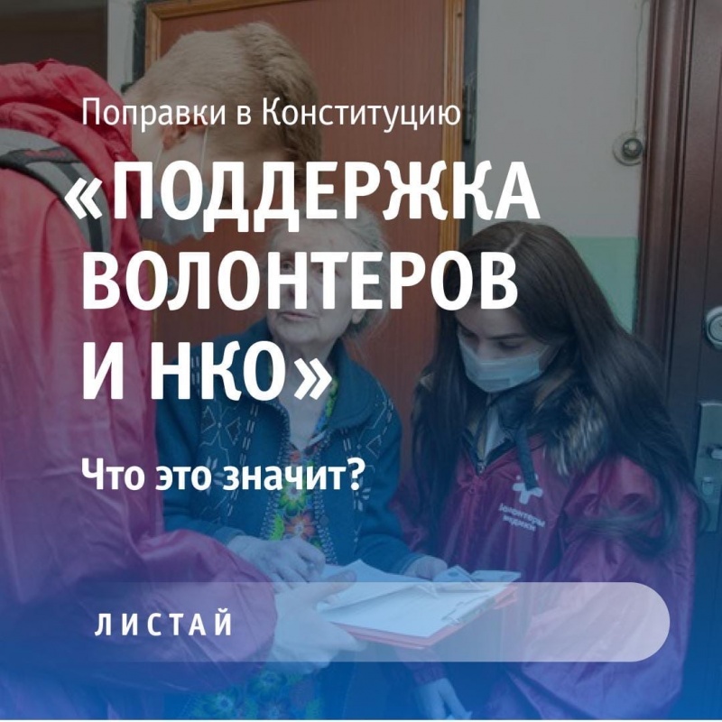 Суть поправок о волонтерах