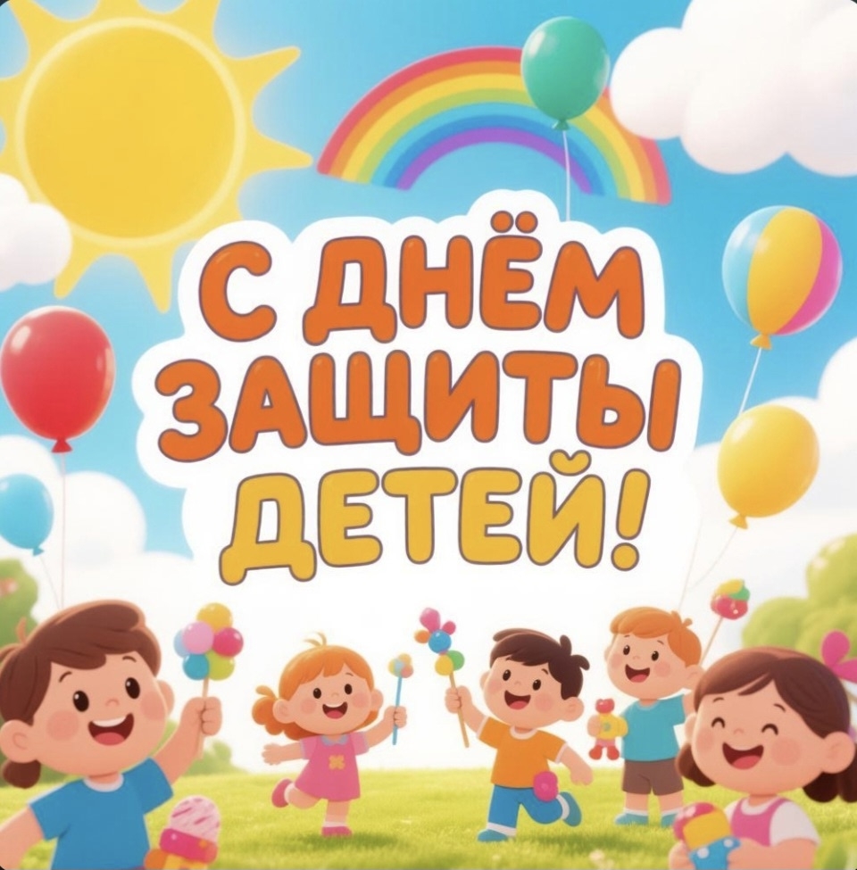 С Днём защиты детей!