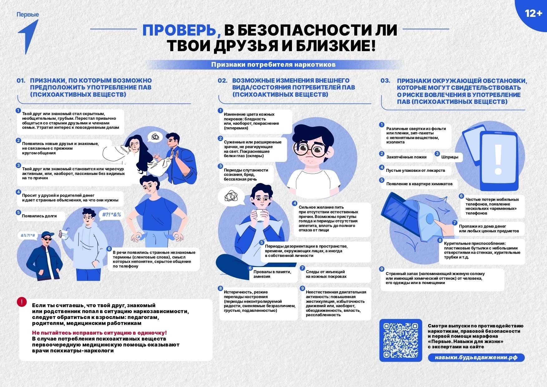 Государственный антинаркотический комитет подготовил памятки по противодействию наркотикам. Предупреди друзей и близких!