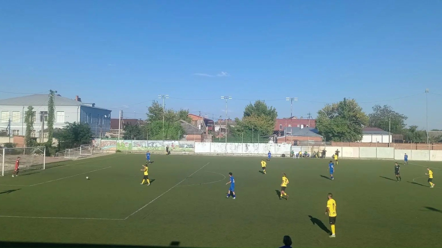 В рамках чемпионата Краснодарского края на стадионе 